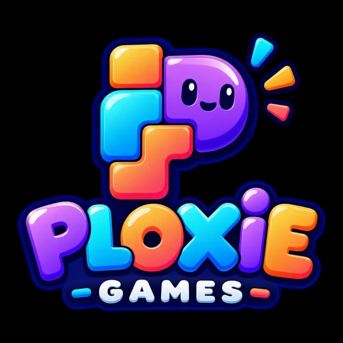 The colorful Ploxie Games logo